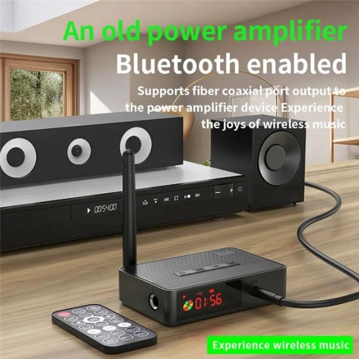 NFC%20Bluetooth%205.3%20Transmitter%20Receiver%203.5mm%20AUX%20Optical%206.5mm%20Microphone/U%20Disk/TF%20Card%20HIFI%20Wireless%20Audio%20Adapter%20Easy%20to%20Use%20-%20Image%206