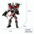 Cross-border hot selling building blocks Skibidi toilet man vs monitor man Titan TV man toy. 