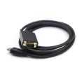 1.8M HDMI to VGA Cable Converter – High-Quality Video Adapter for PC, Laptop, Projector.