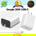 30W USB-C Power Adaptor - white. 