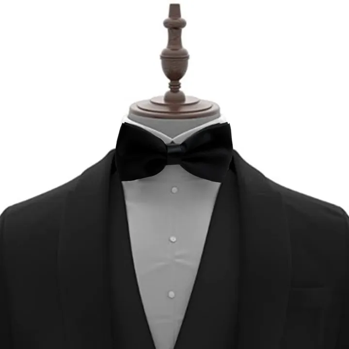 Sunnyheart%20Wedding%20Tie%20Solid%20Color%20Easy%20Adjustment%20Bright%20Color%20Suits%20Tie%20-%20Image%207