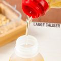 Kitchen Squeeze Oil Bottle Dispenser /300ml/500ml Food-Grade PP Condiment Sauce Vinegar Olive Oil Squeeze Bottles.