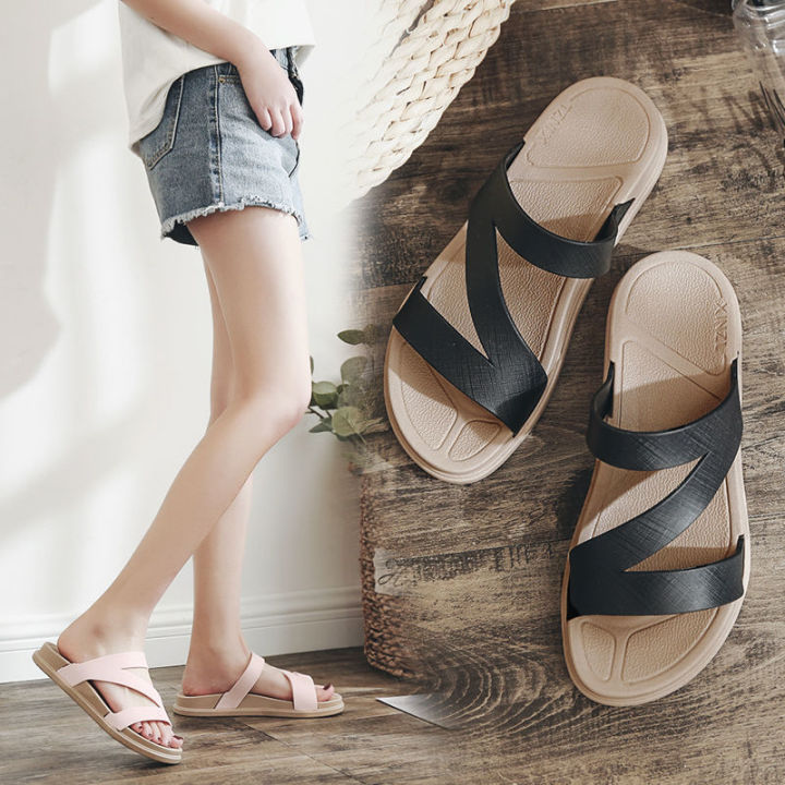 2024%20New%20Slippers%20Women's%20Summer%20Wear%20Casual%20Versatile%20Non-slip%20Student%20Flats%20Soft%20Sole%20Indoor%20Korean%20Version%20Sandals%20-%20Image%203