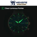 MENSPE Men's Quartz Watch True Three Eyes Wristwatch High-grade Fashion True Eye Six Stitches Waterproof Luminous Calendar Clocks Multi-functional Sports Waterproof Calendar Watch. 