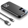 JR-QP190 plus 20000mah 20W fast charging LCD display power bank. 