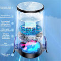 GT30 Mobile Phone Cooler Universal Phone Cooling Fan RGB Semiconductor Radiator Cooling Fan For Playing Games Watching Videos.