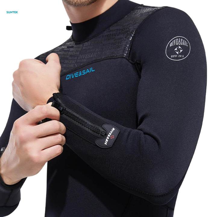 Diving%20Wetsuit%20Water%20Resistant%20Swimming%20Costume%20Thermal%20Full%20suits%20Swimsuits%20for%20Kayak%20S%20Male%20Black%20-%20Image%207