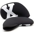 Golf Iron Covers,Neoprene Golf Iron Covers Set ,Golf Club Head Covers for Iron Club Fit All Golf Iron Cover,A. 