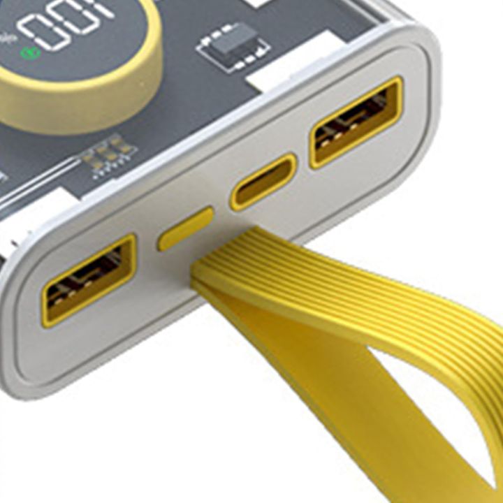 Portable%20Charger%20Bank,%2066W%20Fast%2020000mAh%20Charging%20Bank%20Charger,%20Portable%20Outdoor%20Charging%20Bank,%20Transparent%20Battery%20Pack%20with%20Lanyard%20Bank%20for%20Phone%20Tablet%20Pad%20-%20Image%203