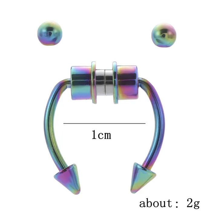 1pcs%20U%20Shaped%20Nose%20Ring%20Hip%20Hoop%20Septum%20Rock%20Stainless%20Steel%20Magnet%20Nose%20Piercing%20Punk%20Piercing%20Body%20Jewelry%20-%20Image%203