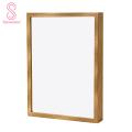 Smooth Edges Picture Frame Handmade 3d Shadow Box Display Case with Dried Flowers Large Photo Frame Diy Fine Workmanship Frame. 