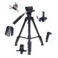 YUNTENG VCT-691 Best Video Camera Tripod for Smartphone, DSLR. 