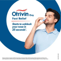 Otrivin Oxy Fast Relief Adult Nasal Spray 10ml. 