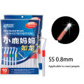 【7Rings Store】（NEW）Adult Interdental Brush 0.6-1.2mm Toothpicks Dental Supplies Bristles Creek. 