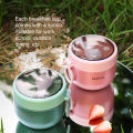 600ML Stainless Steel Lunch Box Hot Food Flask Soup Storage Vacuum Thermal Jar Thermos Containers Bento Lunch Box for Kids. 