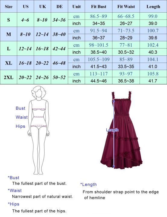 SD%20Women%20Renaissance%20Ruffle%20Decorated%20Dress%20Square%20Neck%20Elastic%20Waist%20Dress%20Solid%20Square%20Neck%20Irregular%20High%20Low%20Hem%20Dresses%20A30%20-%20Image%208