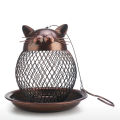 Bird Feeder with Squirrel-proof Lid Spacious Standing Feeding Space for Birds. 