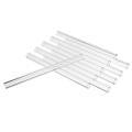 10Pcs 150mm OD 10mm 2.2mm Thick Wall Borosilicate Glass Blowing Tube. 