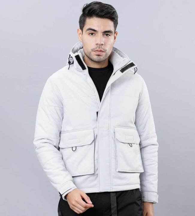 Pantoneclo Premium Quality Men's Padding Hoodie Jacket