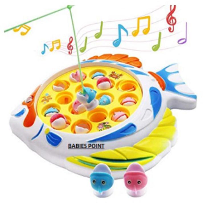 Fishing Toy/Fishing Board Game Toy for Kids/Fishing Fish Game(15 Fishes,2 Players)