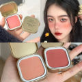 【Innovative】 Monochrome Blush Pallete Mineral Pigment Cheek Rouge Cream Makeup Professional Contour Shadow Makeup Blusher. 