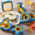 Sandwich Cutter and Sealer Set Cookie Cutters Vegetable Fruit Sandwich Cutter. 