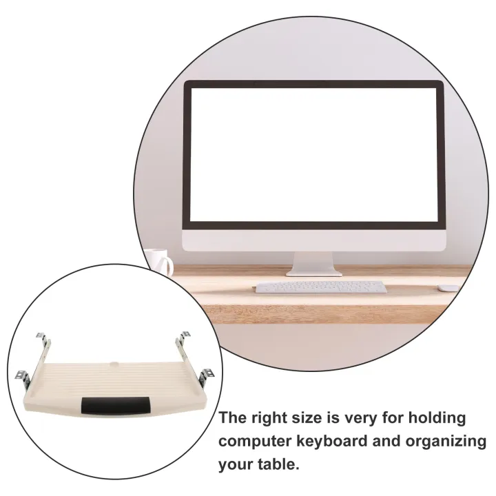 Keyboard%20Tray%20Slide%20Office%20Drawer%20Storage%20Desktop%20under%20Table%20Mount%20System%20Plastic%20Computer%20for%20Typing%20-%20Image%206