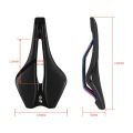 TOSEEK Racing Bicycle Saddle Training Grade Man Road Tt TimeTrial Triathlon Bike Lightweight Cushion Seat.