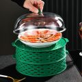 Hollow vegetable cover Dining Table Food Cover kitchen shelf 5 layer food dust cover anti-insect and anti-fly leftovers storage artifact_Prime Hut. 
