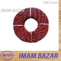 100 Feet Dual Color Electric Cable Wire Red Black Color. 