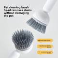 2-in-1 Liquid Soap Dispenser Cleaning Brush with Long Handle - Imported Kitchen Dishwashing Scrub Brush Kitchen Brush, Dishwashing Brush, Soap Dispenser Brush, Pot Cleaning Brush, Magic Cleaning Brush, Imported Kitchen Tools.