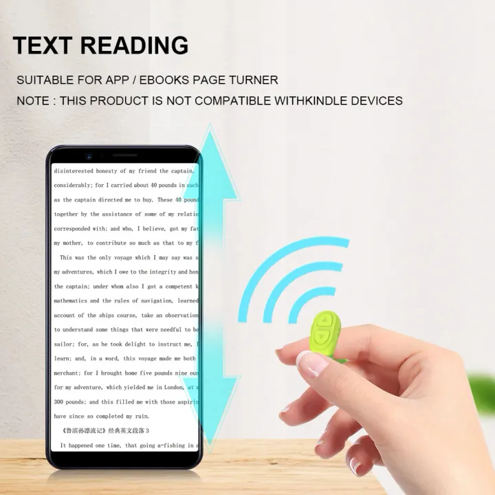 Wireless%20Bluetooth%205.0%20Remote%20Button%20Stick%20Lazy%20Turner%20Page%20Fingertip%20Selfie%20Video%20Stick%20For%20Tiktok%20Scrolling%20Ring%20Controller%20-%20Image%205