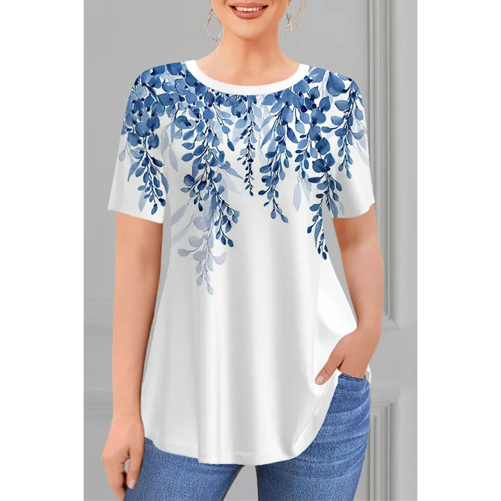 Women's%20T-shirt%20Summer%20Fashion%20Short%20Sleeve%20Tops%20Tees%20Casual%20Daily%20Print%20T%20Shirt%20For%20Women%20Clothing%20Plus%20Sized%20Girls%20Y2k%20Clothes%20-%20Image%205