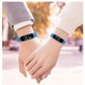 Children LED Digital Watch For Girls Red Light Touch Screen Silicone Strap Wristwatch Sports Yoga Bracelets Kids Watches Relogio.