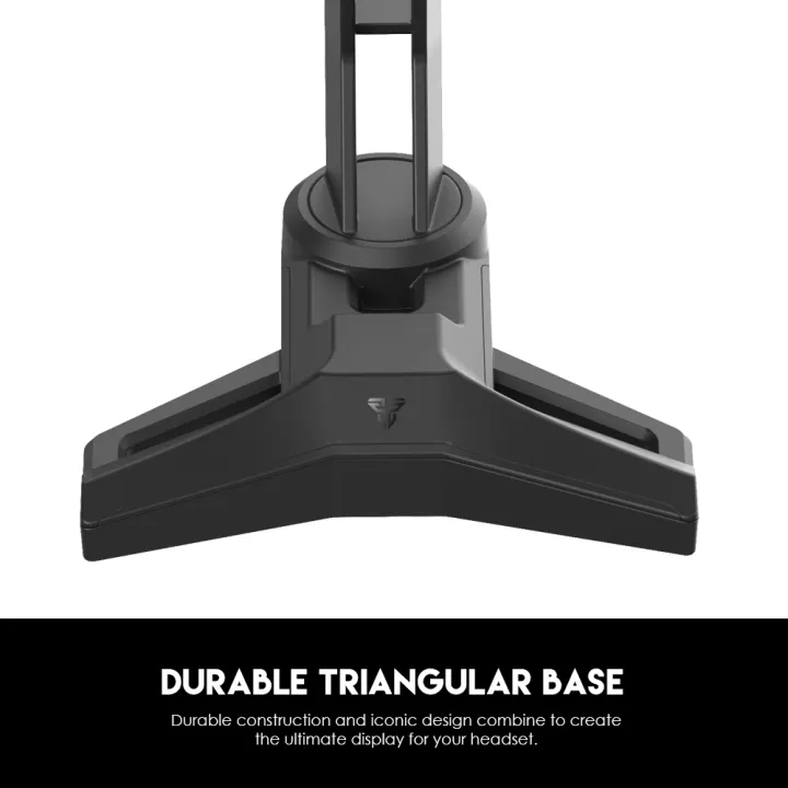 FANTECH%20AC304%20TOWER%20II%20HEADSET%20STAND%20With%20Rubberized%20Base,%20Black.%20-%20Image%203