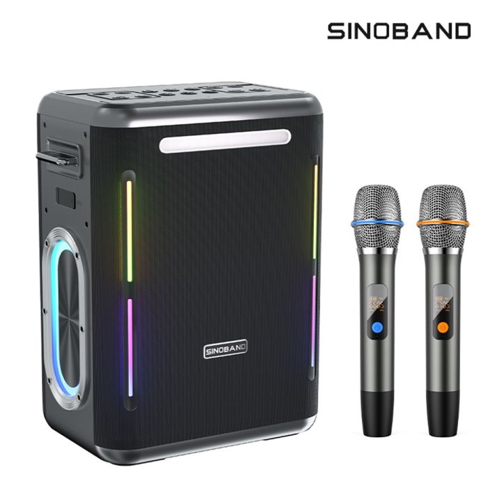 XDOBO Party 1981 300W Super Power Portable Wireless Speaker with Two Microphones-black