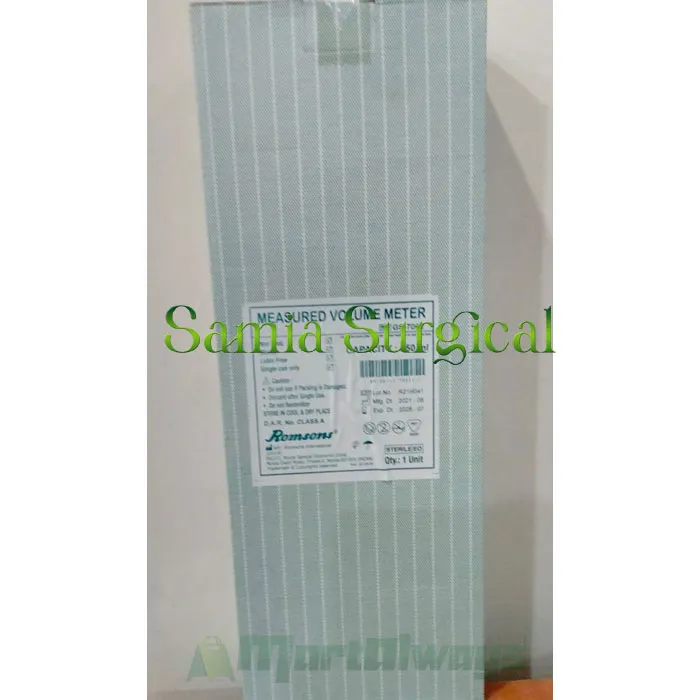 Urometer%20Adult(250ml)%20Urine%20Bag%20with%20Measured%20Volume%20Chamber%20Romsons%201pcs%20-%20Image%202