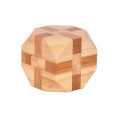 DIY Bamboo Wooden Toys/ 3D Brain Teaser Kong Ming Lock Puzzle Toy/ Classic Building Block Learning Toys for Kids Adults Gifts. 