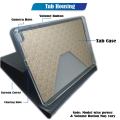 Lenovo Tab M8 HD TB8505X (8 inch) Luxury Horizontal Flip Book Cover (Blue) + Tempered Glass Protector for Lenovo Tab M8 HD TB8505X (8 inch) Luxury Horizontal Flip Book Cover (Blue) (2 in1 Combo). 