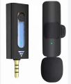 K35 Single Wireless Microphone 3.5mm Supported for Camera, Sound card, Smartphone (Single Mic, single receiver) - Microphone - Microphone - Microphone.