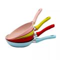 Non Stick Forged Frying Pan 16CM Marble Stone Coating and Silicone handle. 