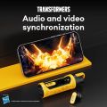 Transformers TF-T11 Gaming Headset Bluetooth 5.4 Earphones HD Call with Mic HIFI Headphones Low Latency Sport Earbuds 300mAh.