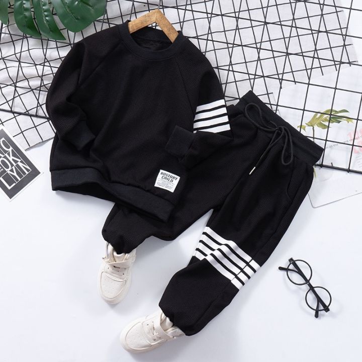 Spring%20Striped%20Baby%20Boys%20Workout%20Sweatshirt%20+%20Drawstring%20Sweatpant%20Sets%20Kids%20Tracksuit%20Child%20Jumper%20Pant%20Jogger%20Set%202-11%20Years%20-%20Image%207