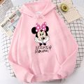 Women's Hoodie Mickey Mouse Print Hoodie Men Fashion Oversize Hoodies Kid Hoodie Girl Coat Women Sweats Y2k Clothes Korea Kawaii. 