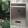 Wall Mounted Mailbox with Key Lock for Townhouse Outside Office Building. 