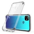 For Itel Vision 1 Transparent Silica Gel Matte ShockProof Slim Thin Back Cover Phone Case With Bumper case. 
