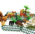 Mini Animal Zoo- Exclusive Animal Play Sets With More Than 25 Pcs Animal, Fence, Tree Etc. Learning. 