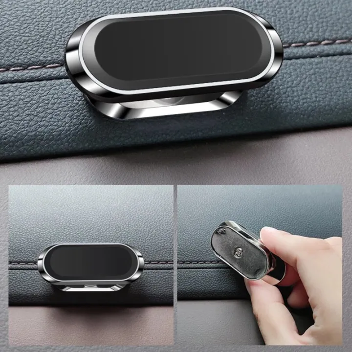 Simple%20Mini%20Strip%20Shape%20Magnetic%20Car%20Phone%20Holder%20Car%20Accessories%209*2.4MMN40%20Strong%20Magnetic%20Magnets%20Nano-markless%20Glue%20-%20Image%203