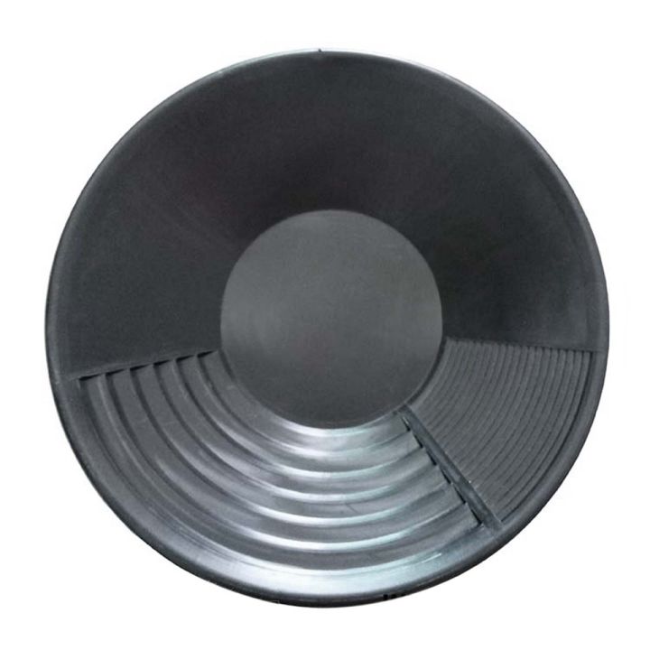 【Mary DAI Store】Black Plastic Gold Pan Basin Nugget Mining Dredging Prospecting for Gold Manual Wash Gold Panning