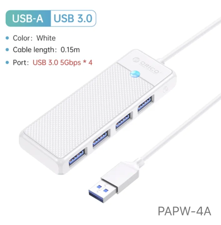 ORICO%20PAPW4A%204%20Port%20USB%203.0%20HUB%205Gbps%20USB%20Splitter%20for%20Laptop%20Multi%20USB%20Port%20Expander%20Black%20-%20Image%209